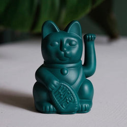 Maneki Neko Mini by Donkey GREEN
