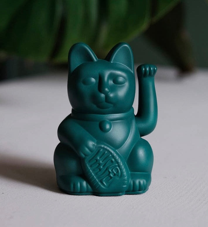 Maneki Neko Mini by Donkey GREEN
