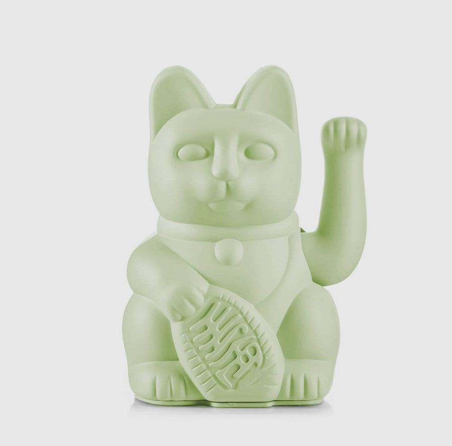 Maneki Neko Mini by Donkey LIGHT GREEN