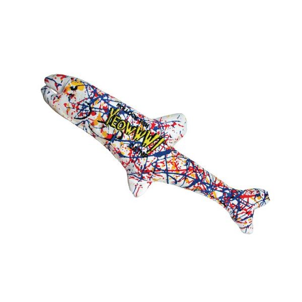 Yeowww pollock fish catnip cat toy