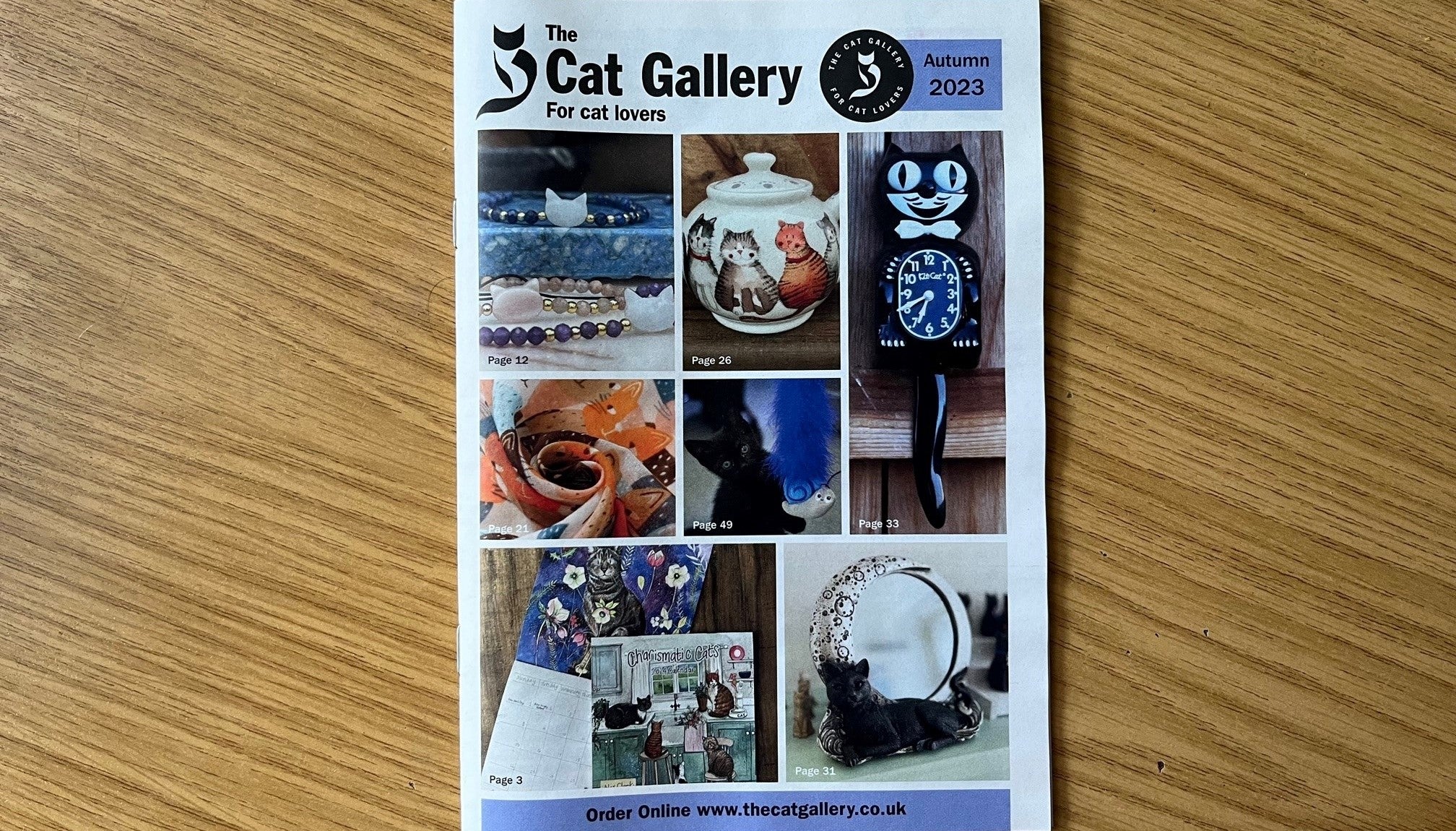 The Cat Gallery Autumn 2023 Catalogue