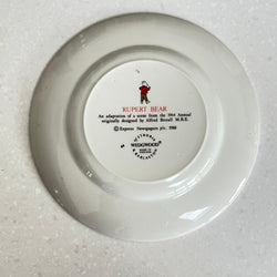 Vintage Rupert Bear with Black Cat Wedgwood 7" Plate