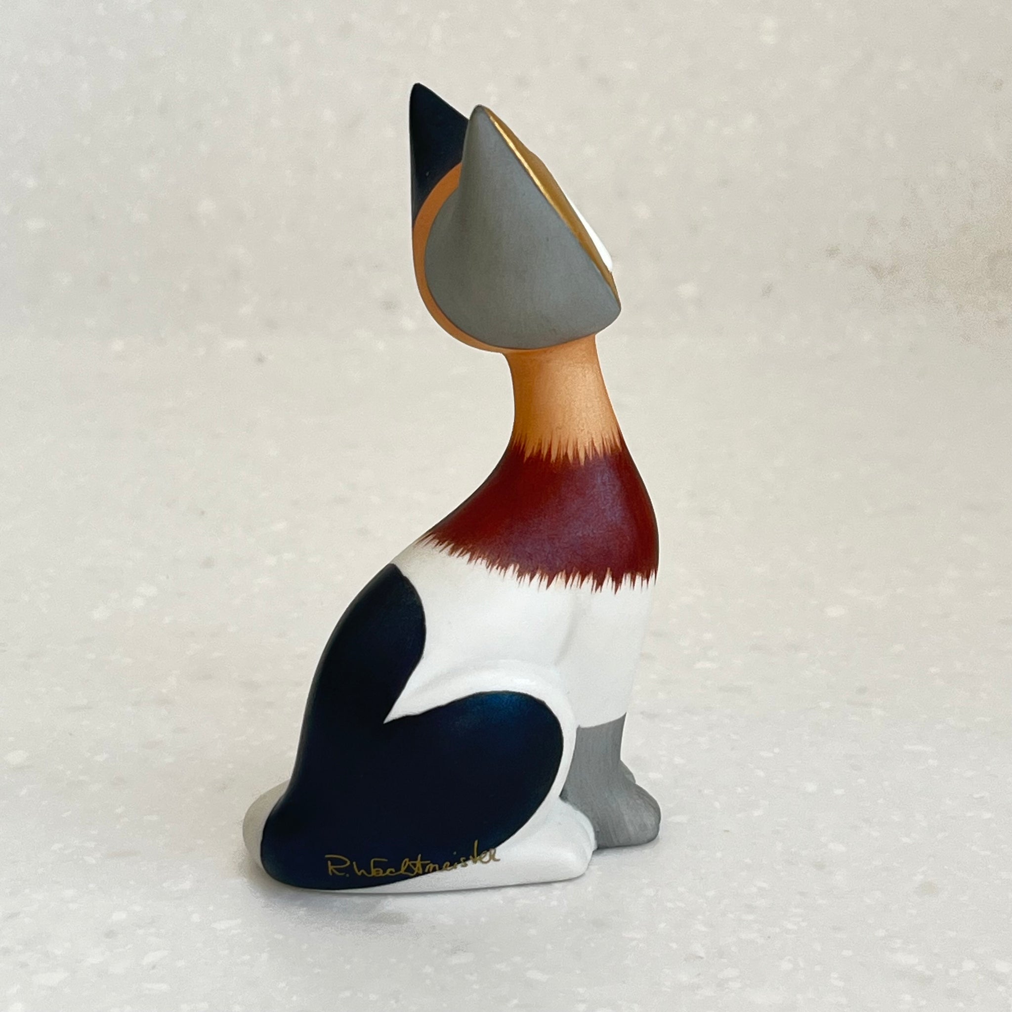 Vintage Rosina Wachtmeister Miniature (10cm) Cat Julia, Boxed