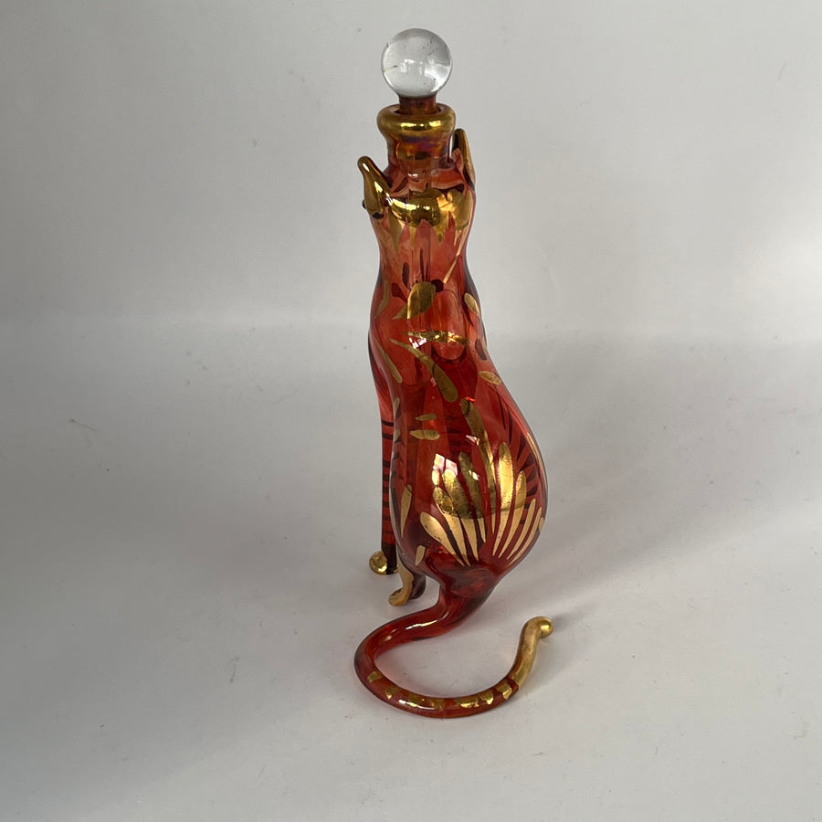 Vintage 20th Century Perfume Bottle Likely Egyptian
