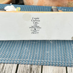 Vintage Just a Minute Comic & Curious Cats A1892 (Perpetual Calendar)