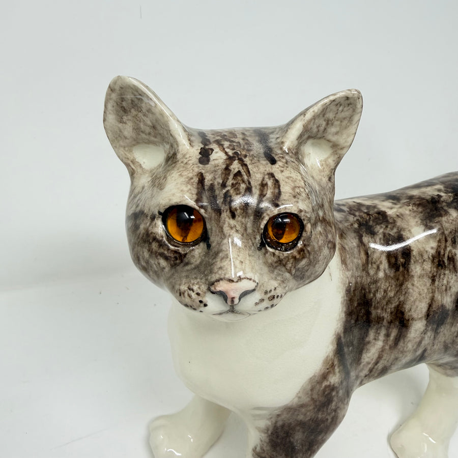 Winstanley Grey & White Cat Standing - Size 6