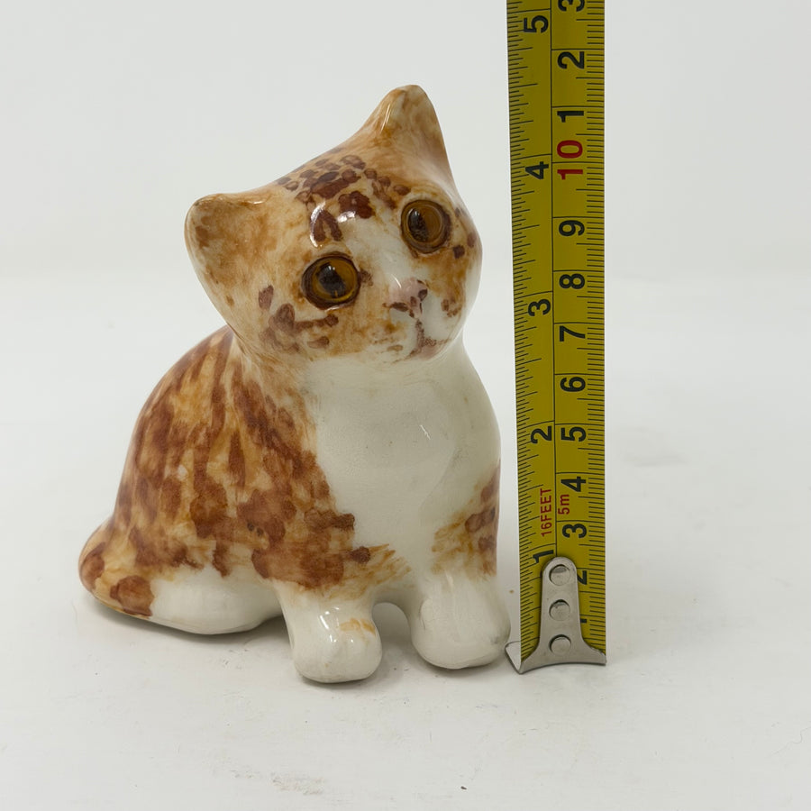 Winstanley Ginger & White Tongue Out Cat - Size 1