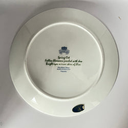 Vintage Plate Spring Cat by Aynsley