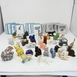Franklin Mint Curio Cabinet Cats (2026) - Pre-Owned