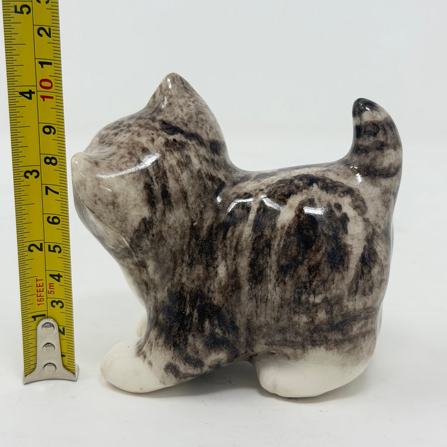 Winstanley Grey Tabby Cat Standing - Size 1