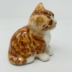 Winstanley Ginger & White Tongue Out Cat - Size 1