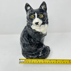 Winstanley Long Haired Black & White Cat - Size 4