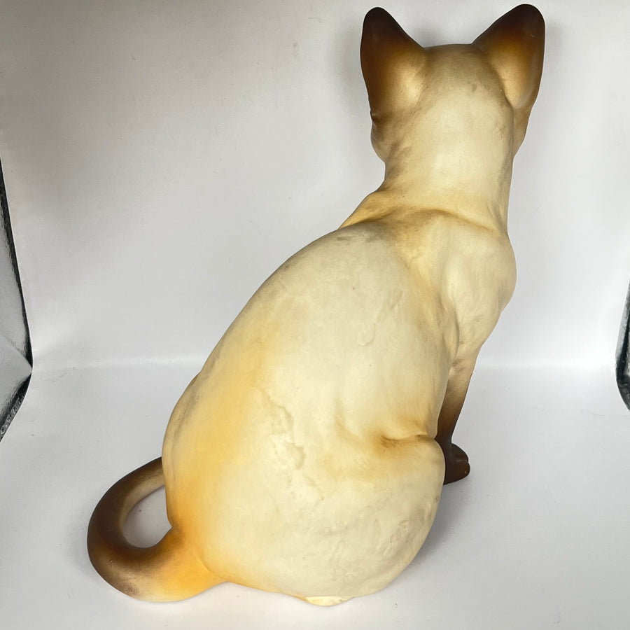 Vintage Bisque Siamese Cat by Royal Crown Japan
