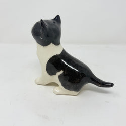 Winstanley Black and White Cat Standing Size 2