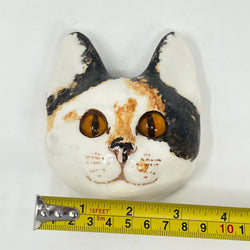 Winstanley Calico Cat Wall Plaque - Size 1