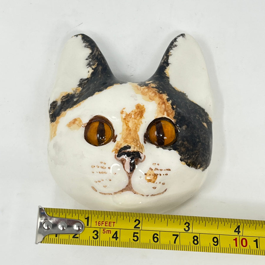 Winstanley Calico Cat Wall Plaque - Size 1