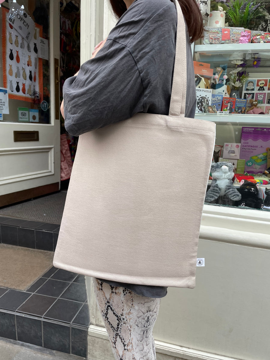 Cat Mum Tote Bag, Black & White Cat