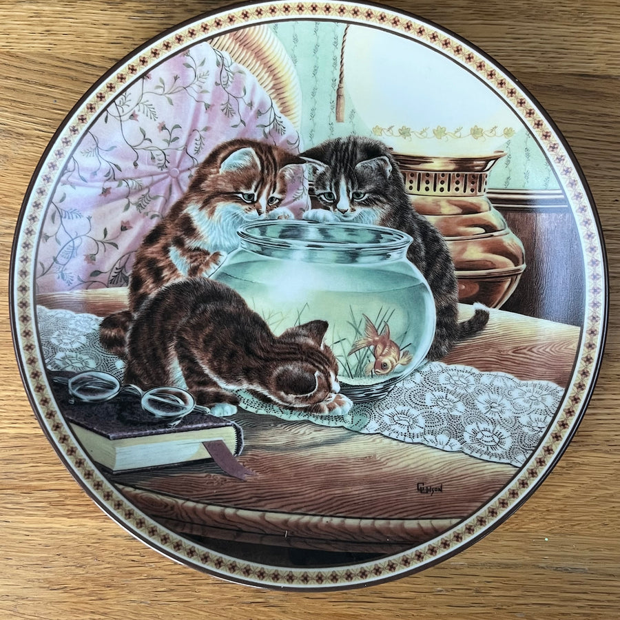 Vintage Plate Fish Tales by Knowles China