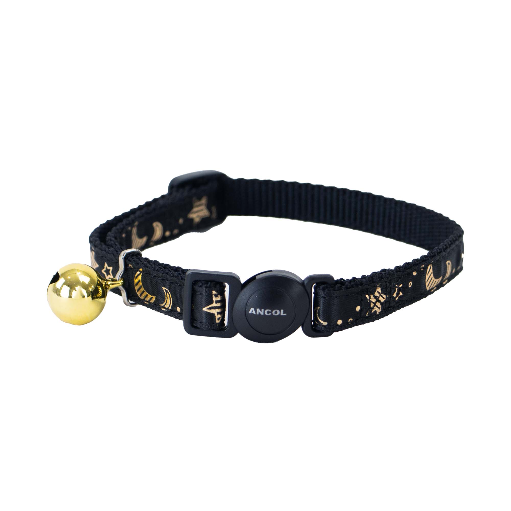 Moon & Stars Safety Cat Collar