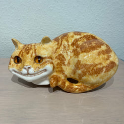 Ginger Winstanley Cat Fence Sitting Cheshire Cat - Size 2
