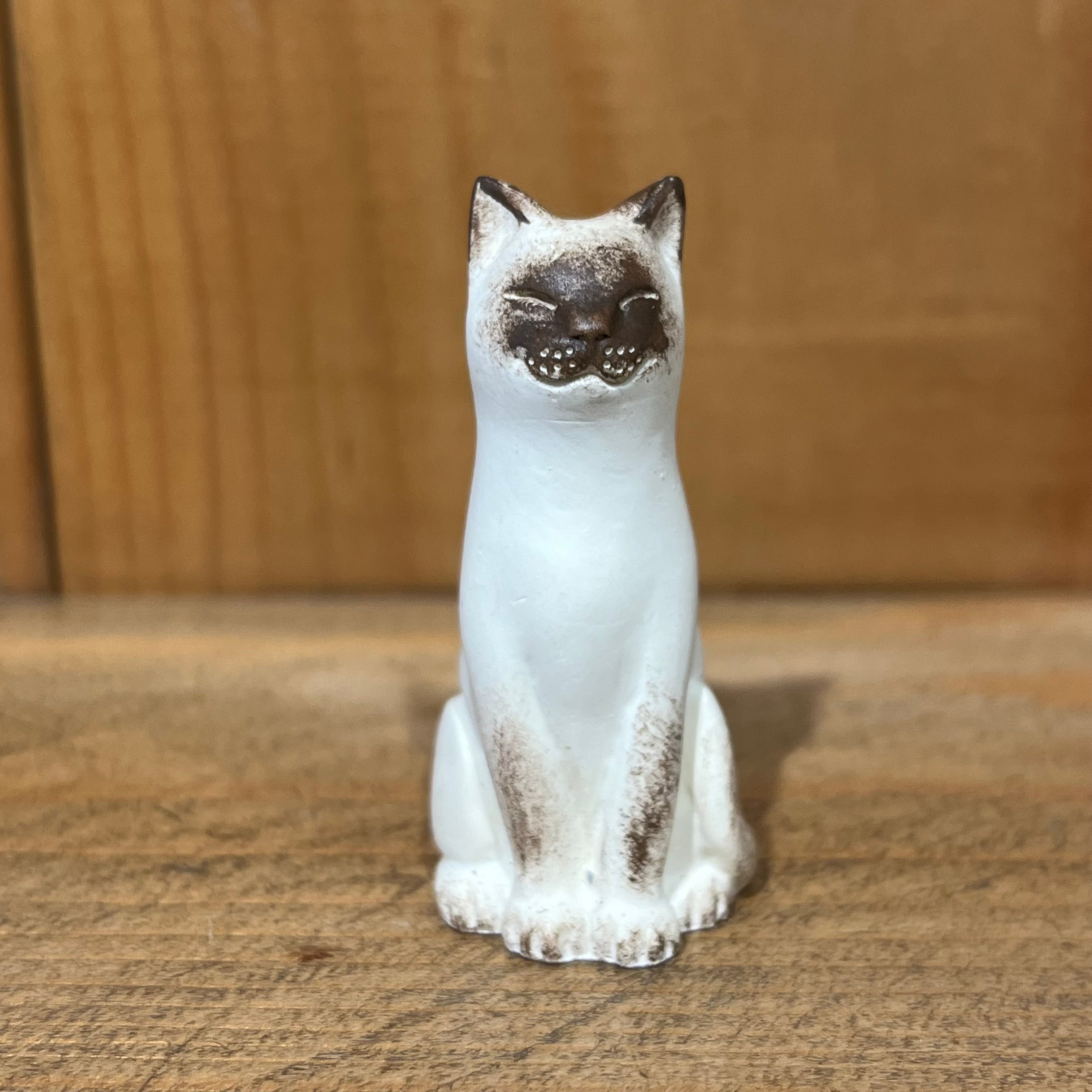 Hand-painted Chocolate Point Original Lucky Kitten