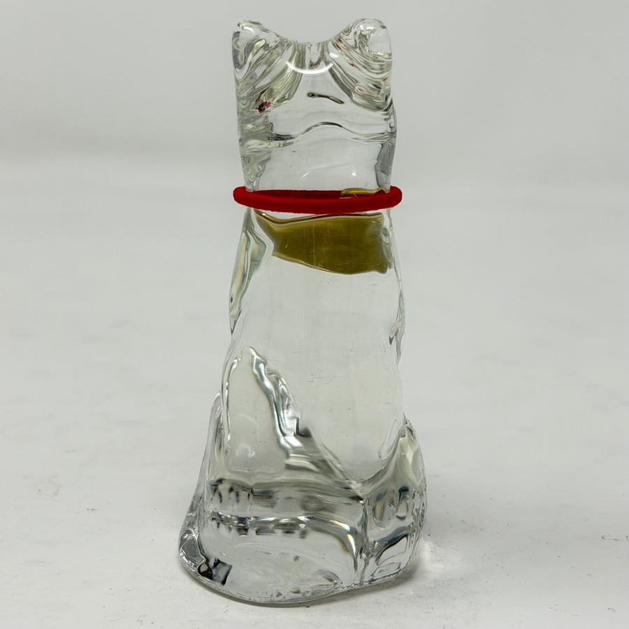 April Lucky Glass Cat
