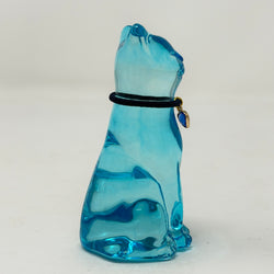 December Lucky Glass Cat
