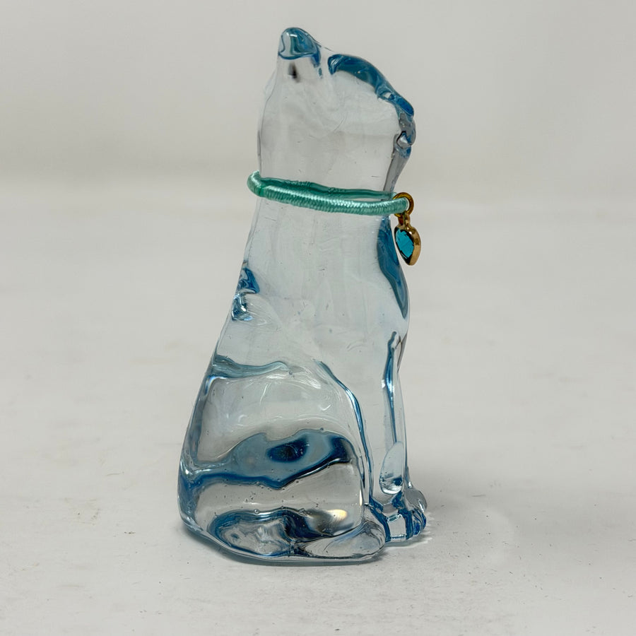 March Lucky Glass Cat