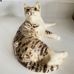 Winstanley Tabby Cat Lying Down - Size 5