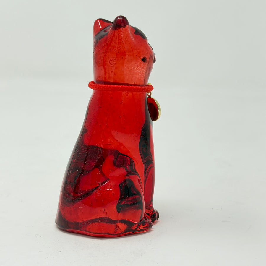 July Lucky Glass Cat