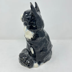 Winstanley Long Haired Black & White Cat - Size 4