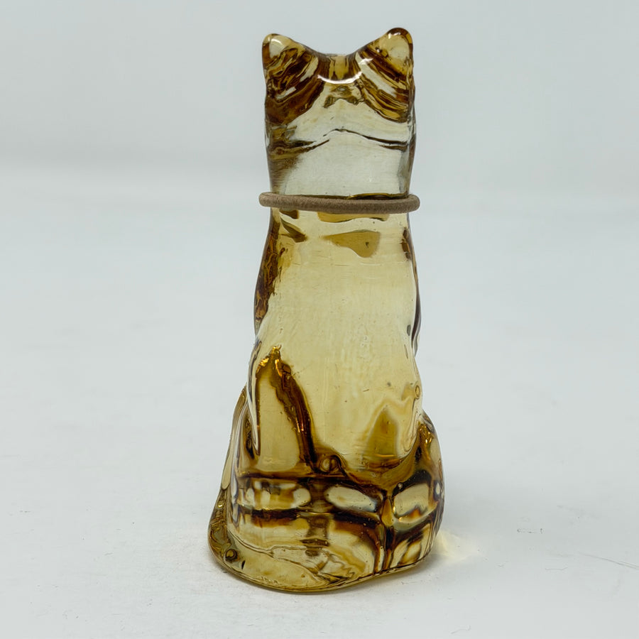 November Lucky Glass Cat