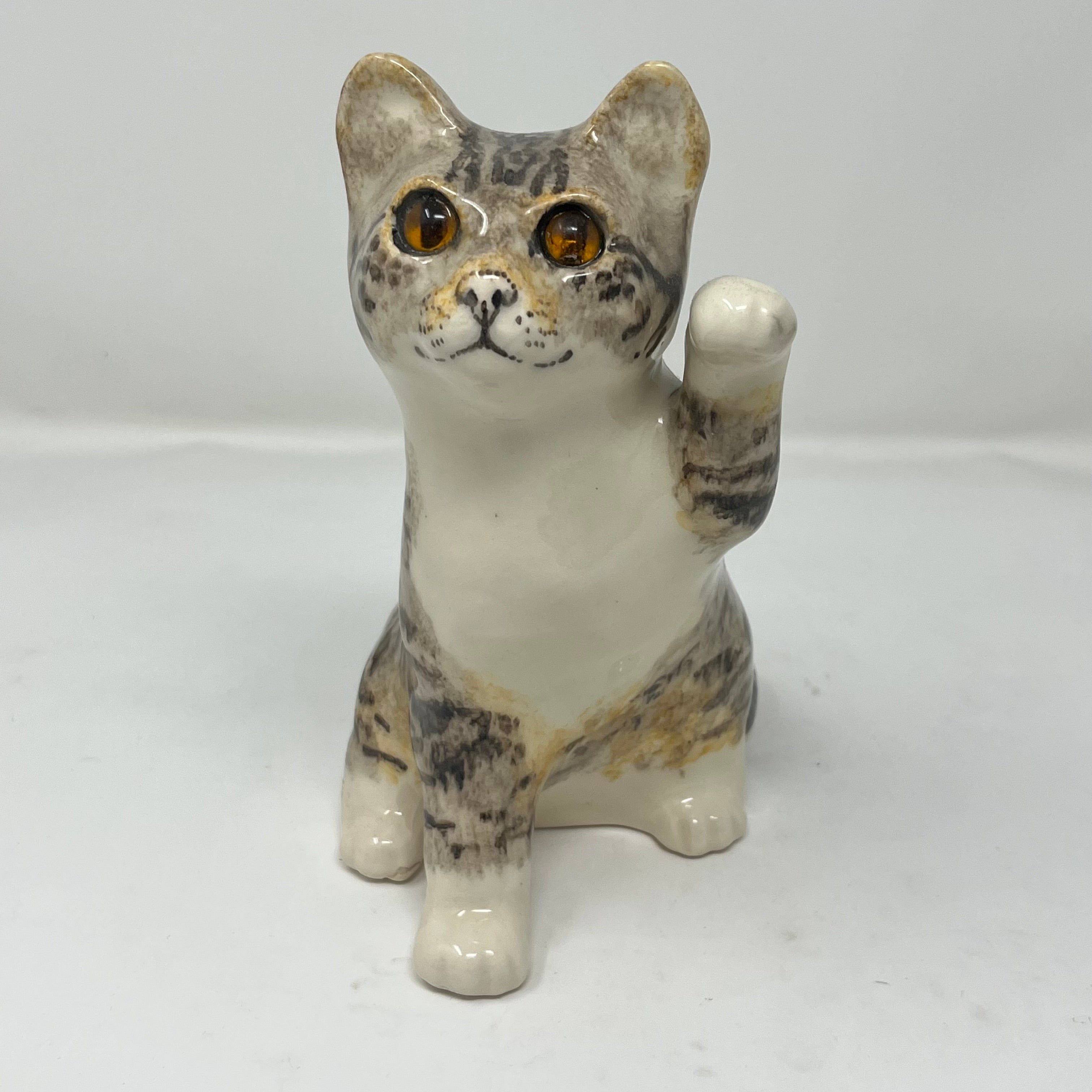 RARE! Winstanley Tabby Cat Paw Raised  - Size 3
