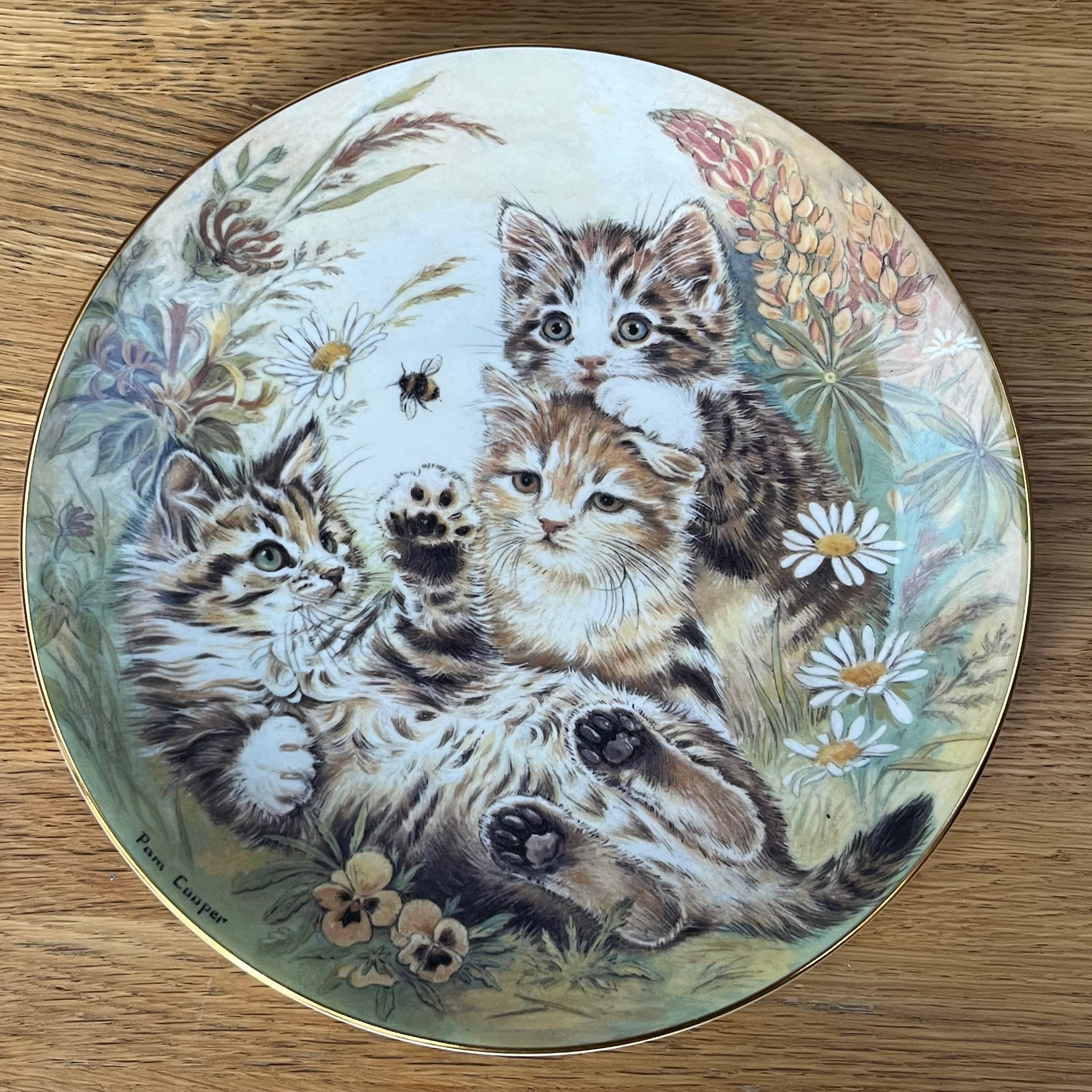 Vintage Plate Whoops a Daisy by Compton & Woodhouse / RSPCA
