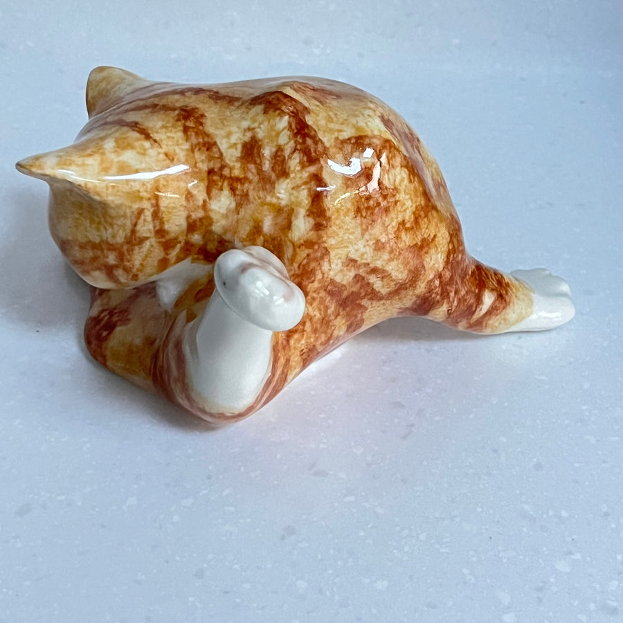 Winstanley Ginger Cat Washing  - Size 3