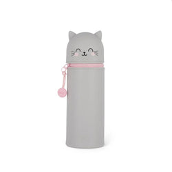 Soft Silicone Kitty Pencil Case