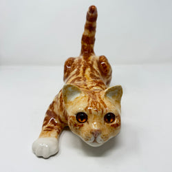 Winstanley Ginger Cat Crouching - Size 5