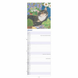 Calendario delgado Anne Mortimer 2023