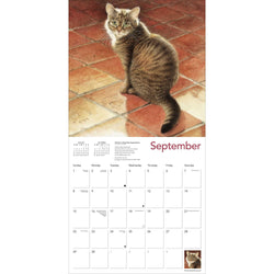 Ivory Cats 2024 Wall Calendar