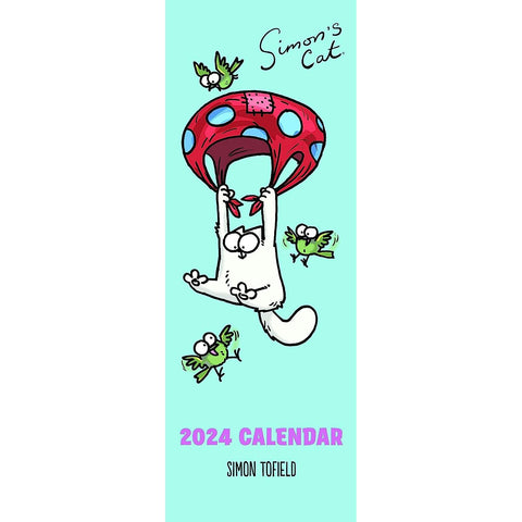 Simon's Cat 2024 Slimline Calendar – The Cat Gallery