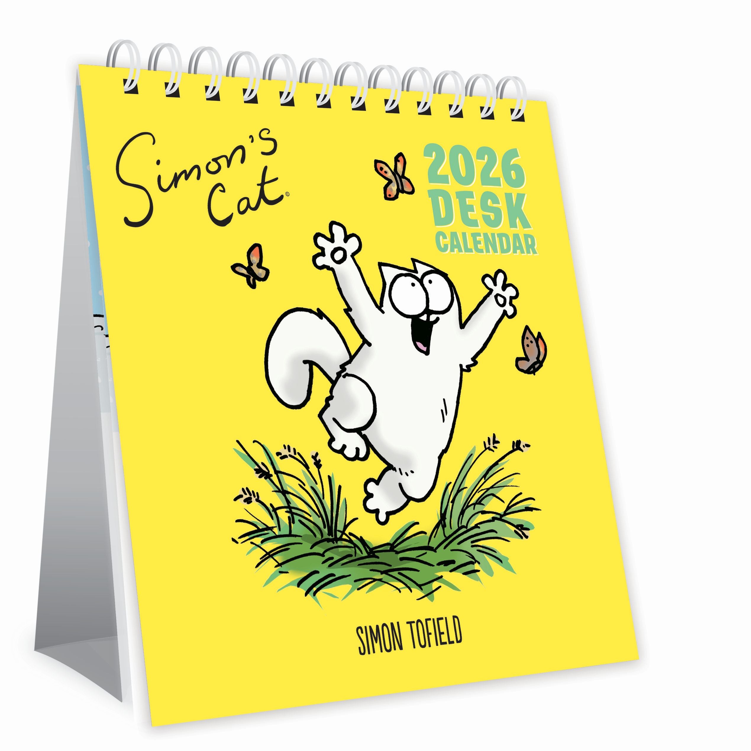 Simon’s Cat 2026 Easel Desk Calendar