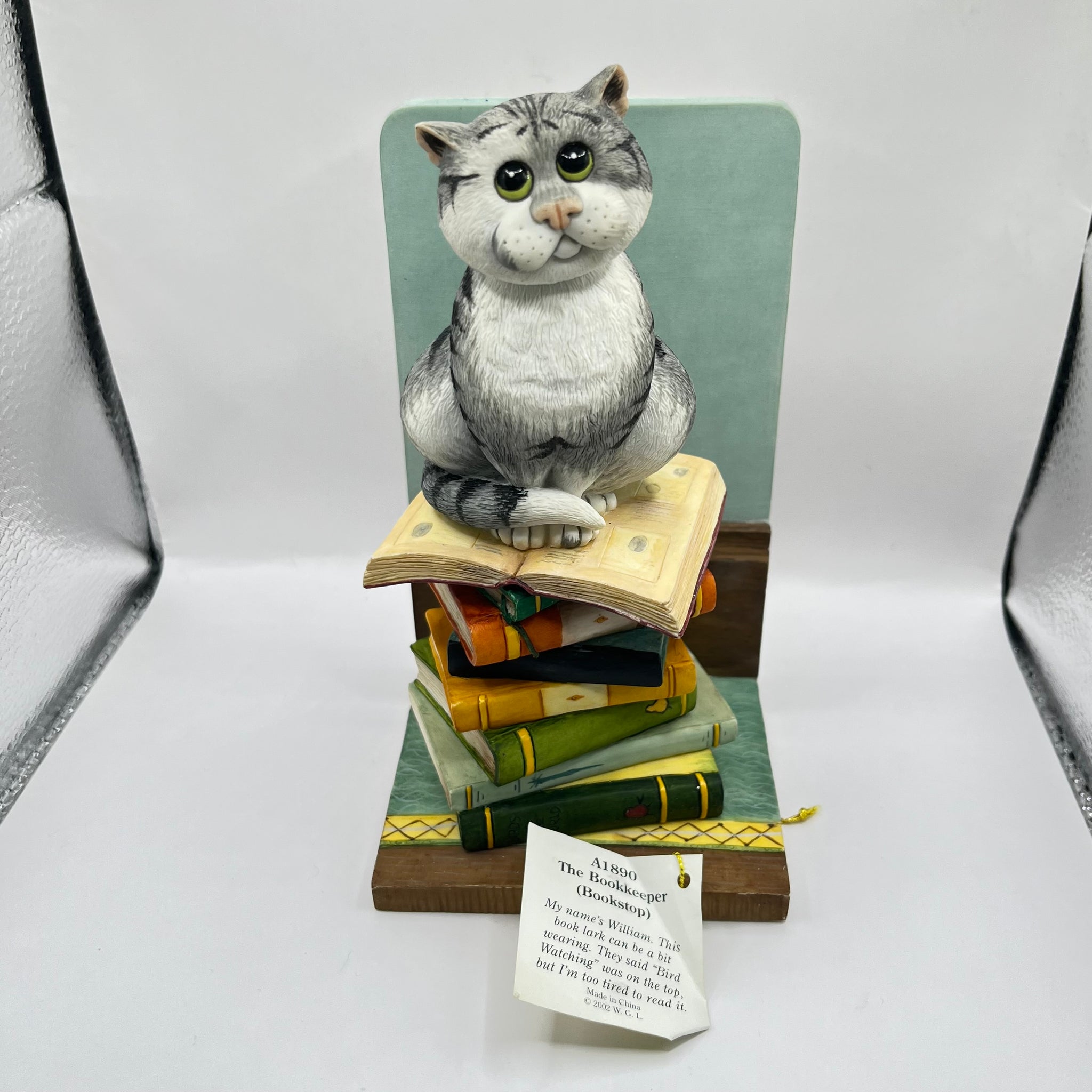 Vintage The Book Keeper Comic & Curious Cats A1890
