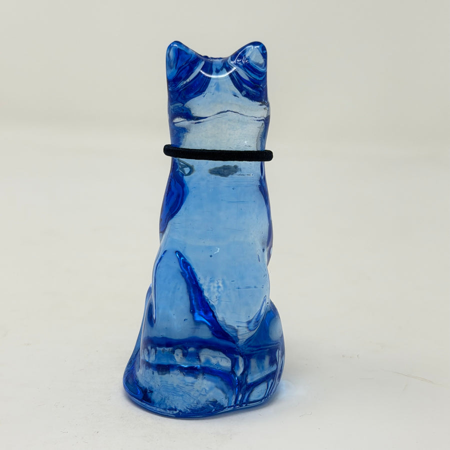 September Lucky Glass Cat