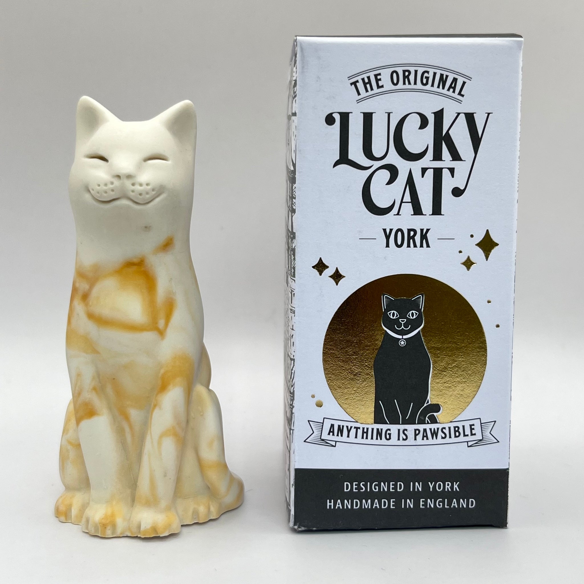 Ginger & White Original Lucky Cat