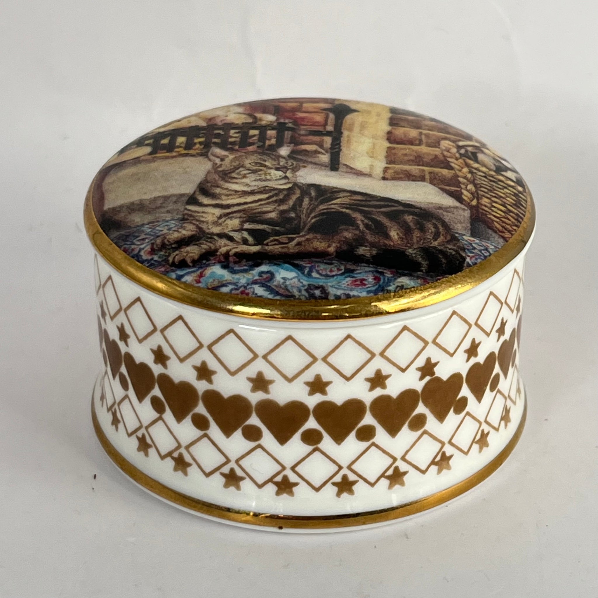 Vintage James Dean Pottery Bone China Trinket Dish