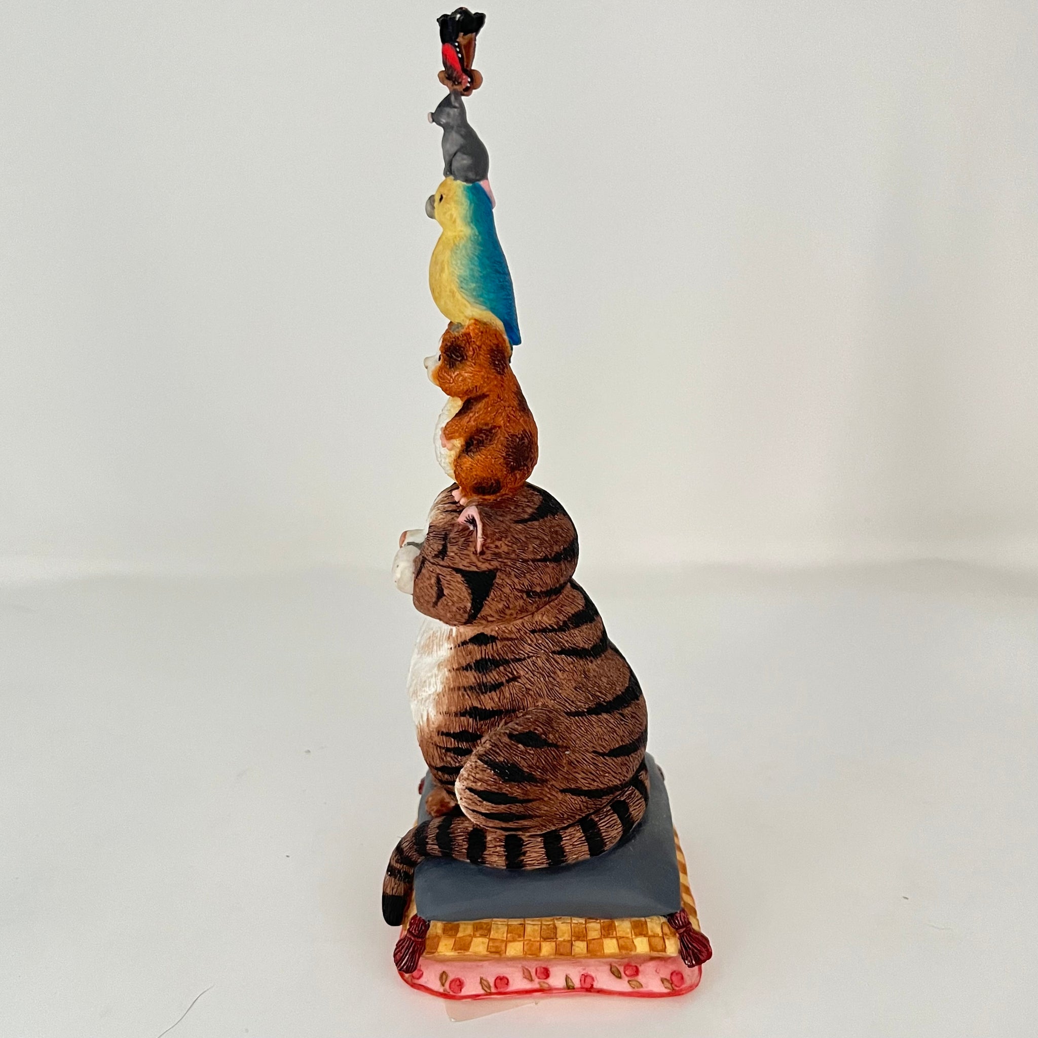 Vintage Balancing Act Comic & Curious Cats A1292