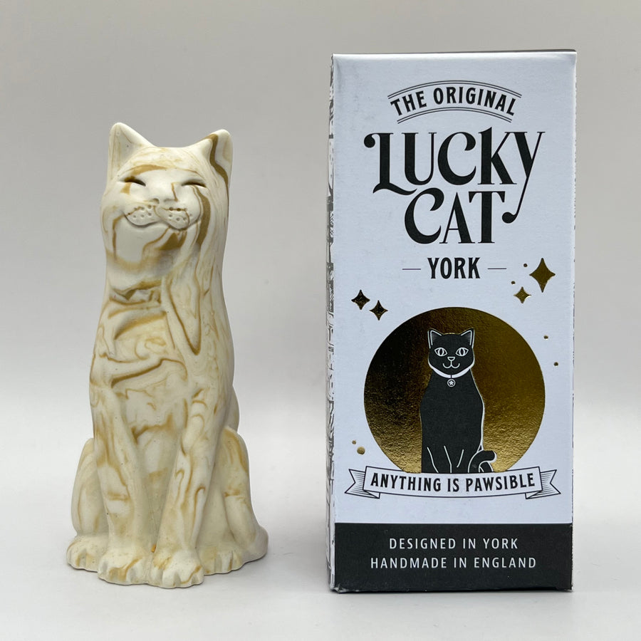 Brown & White Original Lucky Cat