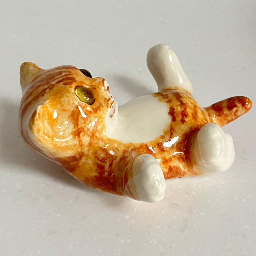 Winstanley Ginger Kitten on Back - Size 1