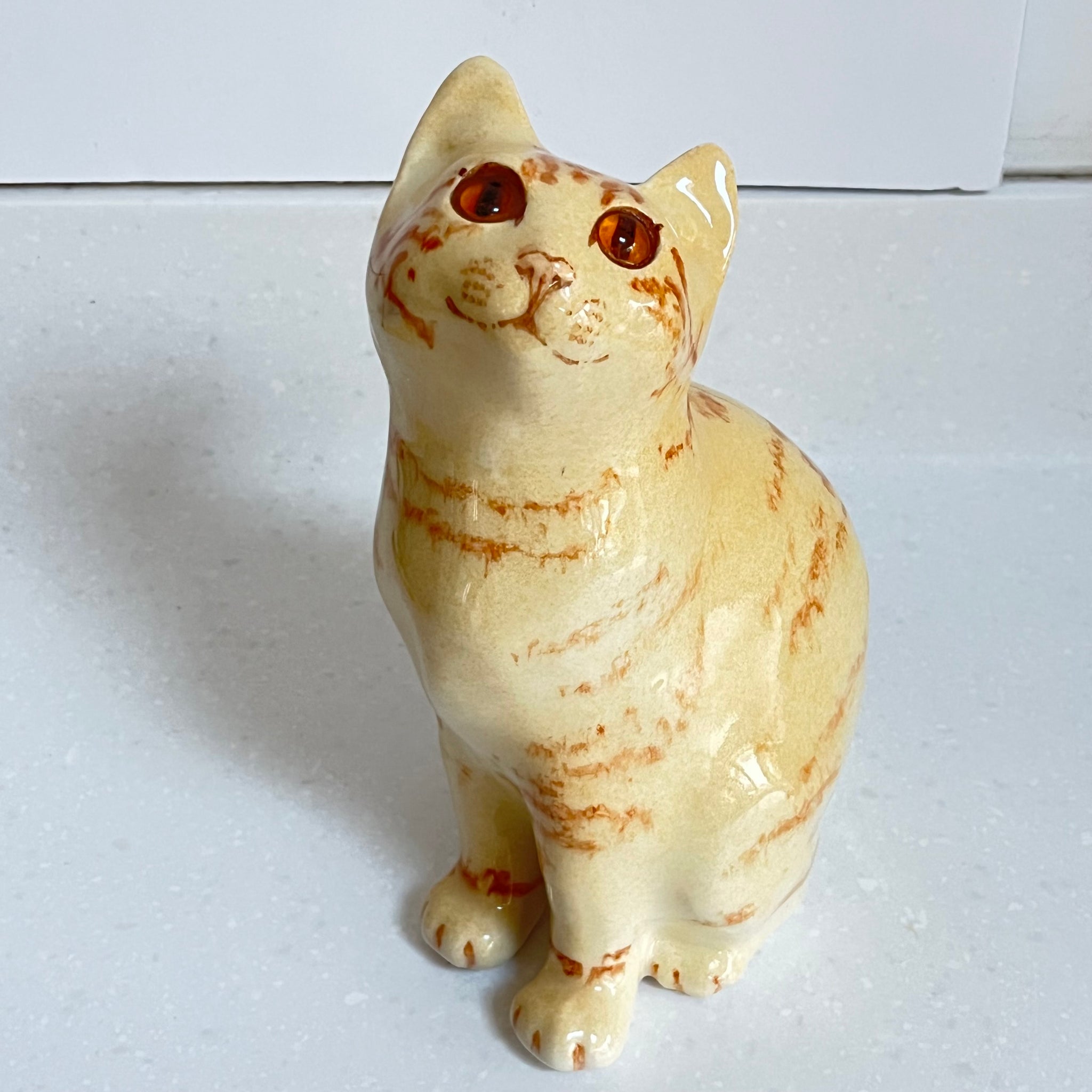 Winstanley Ginger Cat Sitting Up - Size 3