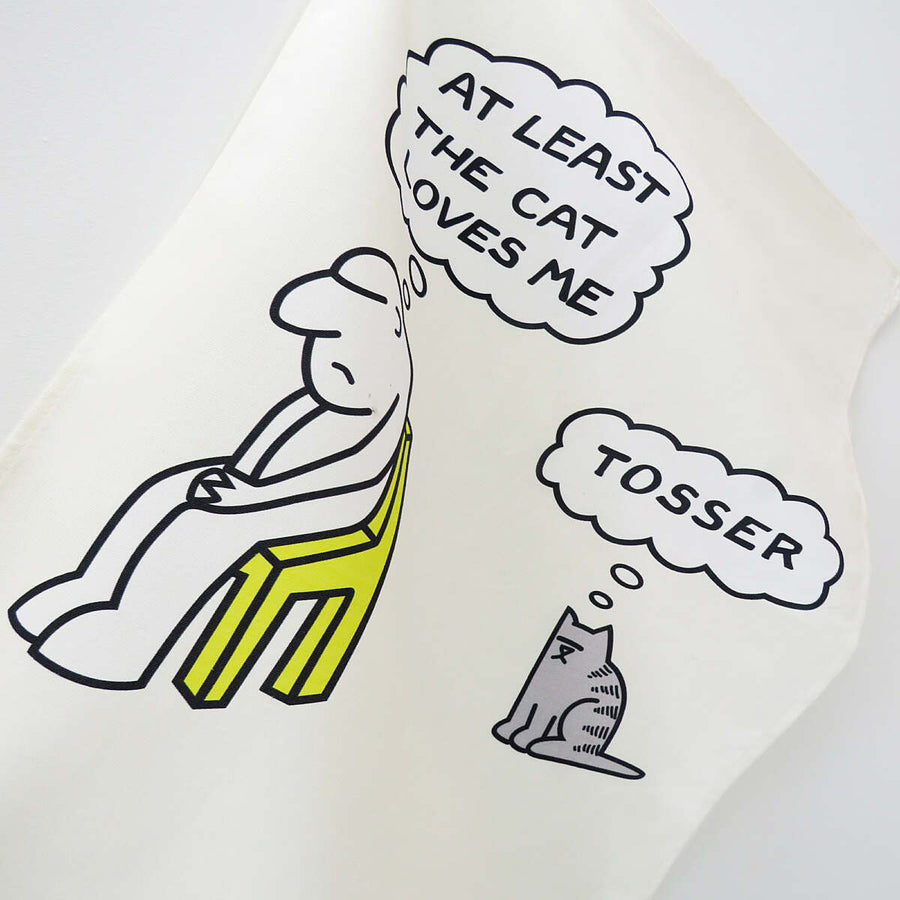 Al menos el gato me ama Paños de cocina - Tosser - ¡uno solo!
